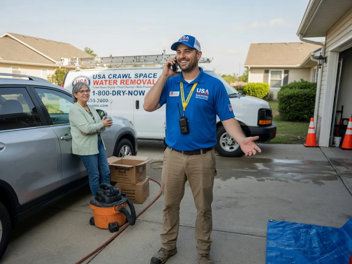 Crawl Space Water Removal Isle Saint George, OH FAQs